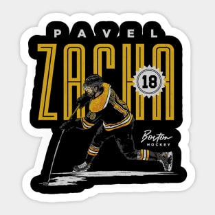 Pavel Zacha Boston Card Sticker